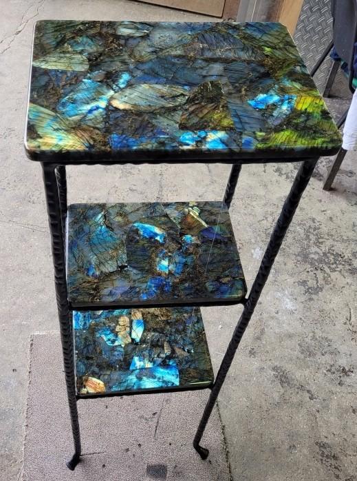 Labradorite shelf